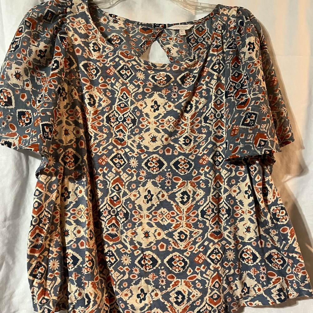 Patterned Women's Top